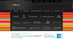 Desktop Screenshot of nexum.hu