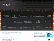 Tablet Screenshot of nexum.hu